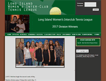 Tablet Screenshot of interclubtennis.net